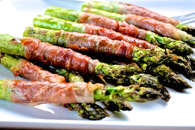 Grilled Prosciutto Wrapped Asparagus