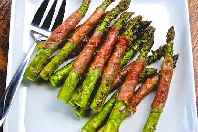 Grilled Prosciutto Wrapped Asparagus